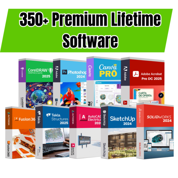 𝟯𝟱𝟬+ 𝗣𝗿𝗲𝗺𝗶𝘂𝗺 𝗟𝗶𝗳𝗲𝘁𝗶𝗺𝗲 𝗦𝗼𝗳𝘁𝘄𝗮𝗿𝗲